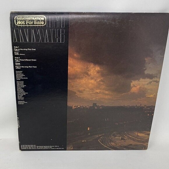 Animals PINK FLOYD 1977 Rare Demo Vinyl Album - Picture 1 of 10